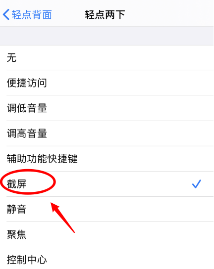 港南苹果手机维修分享iPhone12如何启用双击截屏 